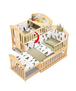 NÔI GỖ CHO BÉ 6 CHẾ ĐỘ CHILUX PEACE – Natural.